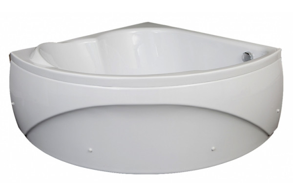 Акриловая ванна Aquanet Fregate 122x122 с каркасом, четверть круга, пристенная