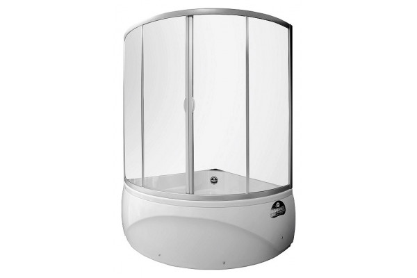 Акриловая ванна Aquanet Vitoria 135x135 пристенная, четверть круга, объем 265 л.