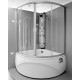 Акриловая ванна Aquanet Vitoria 135x135 пристенная, четверть круга, объем 265 л.