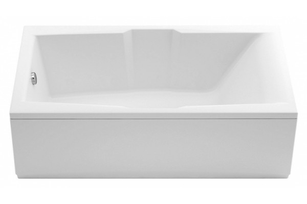 Акриловая ванна Aquanet Vega 190x100 пристенная, прямоугольная, объем 350 л.