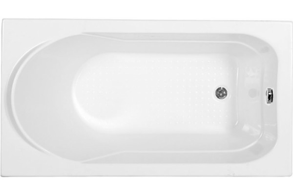 Акриловая ванна Aquanet West 130x70 пристенная, прямоугольная, объем 156 л.