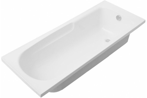 Акриловая ванна Aquanet Extra 170x70 встраиваемая, прямоугольная, объем 190 л.