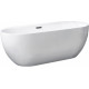 Акриловая ванна Aquanet Delight 170x78 овальная, отдельностоящая, объем 280 л.