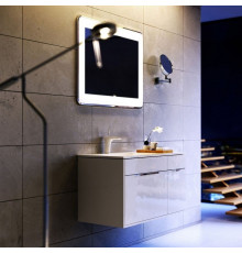 Мебель для ванной Aqwella 5 stars Malaga 90 L белая подвесная, левая