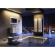 Мебель для ванной Aqwella 5 stars Malaga 120 белая подвесная, с двумя раковинами