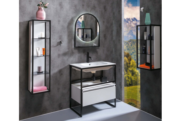 Полка Armadi Art Loft белая, 120 см в современном стиле