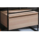 Тумба с раковиной Armadi Art Loft 80 light wood, напольная, матовая
