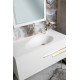 Зеркало Armadi Art NeoArt Dolce 70x105 жемчужное белое, с подсветкой