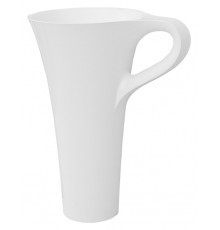 Раковина ArtCeram CAP  цвет белый, овальная