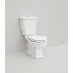 Унитаз напольный ArtCeram Hermitage HEV008 белый, овальный, 36x71 см