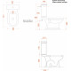 Унитаз напольный ArtCeram Hermitage HEV008 белый, овальный, 36x71 см