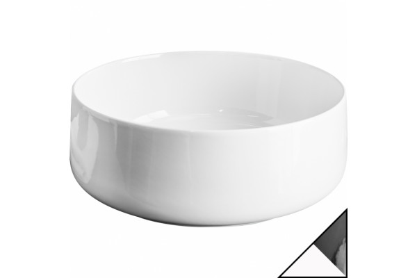 Рукомойник ArtCeram Cognac 42 platino на столешницу, круглая