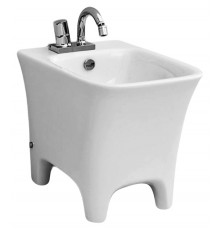 Биде напольное ArtCeram Cow CWB002 matte white цвет белый, прямоугольное, 37x54 см