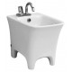 Биде напольное ArtCeram Cow CWB002 matte white цвет белый, прямоугольное, 37x54 см