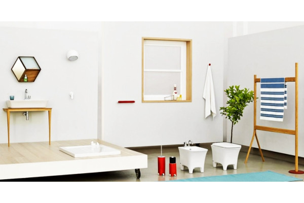 Биде напольное ArtCeram Cow CWB002 matte white цвет белый, прямоугольное, 37x54 см