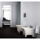 Биде напольное ArtCeram Cow CWB002 matte white цвет белый, прямоугольное, 37x54 см
