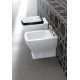 Биде подвесное ArtCeram Jazz JZB001 цвет белый, овальное, 36x54 см