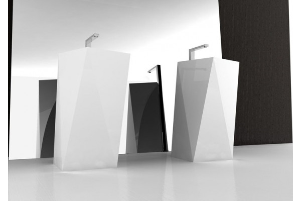Раковина ArtCeram Sharp OSL008 цвет белый, прямоугольная