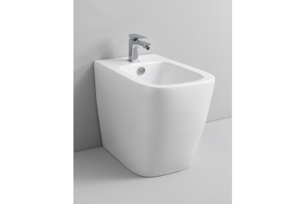 Биде напольное ArtCeram A16 ASB002 цвет белый, овальное, 36x52.5 см