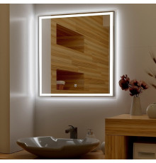 Зеркало Art&Max Monza 80х80 прямоугольное,  в современном стиле