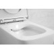 Унитаз подвесной Art&Max Liberty AM015CHR белый, овальный, 36x51.5 см