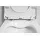 Унитаз подвесной Art&Max Liberty AM015CHR белый, овальный, 36x51.5 см