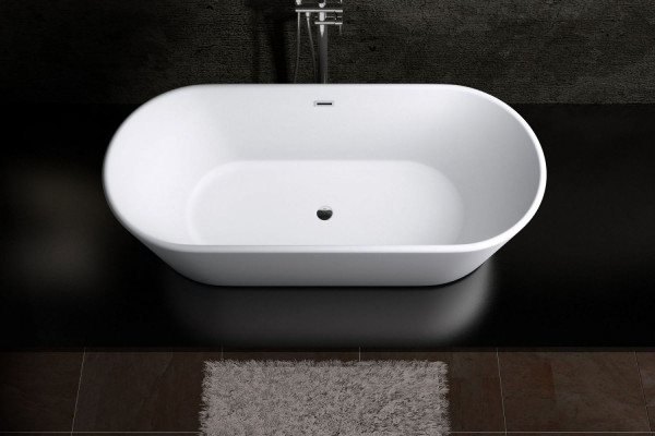 Акриловая ванна Art&Max AM-525-1700-745 овальная, отдельностоящая, объем 239 л.