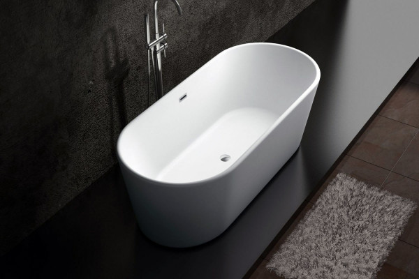 Акриловая ванна Art&Max AM-525-1700-745 овальная, отдельностоящая, объем 239 л.