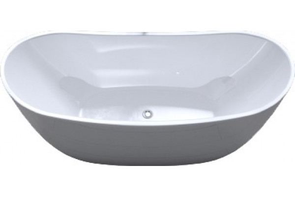 Акриловая ванна Art&Max AM-502-1700-785 овальная, отдельностоящая, объем 312 л.