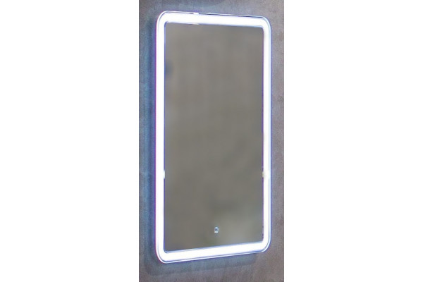 Зеркало Art&Max Vita 50x80 с подсветкой, прямоугольное,  в современном стиле
