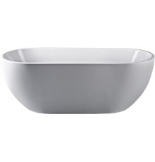 Акриловая ванна Art&Max AM-218-1500-750 овальная, отдельностоящая, объем 180 л.