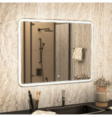 Зеркало Art&Max Vita 100x80, с подсветкой, прямоугольное