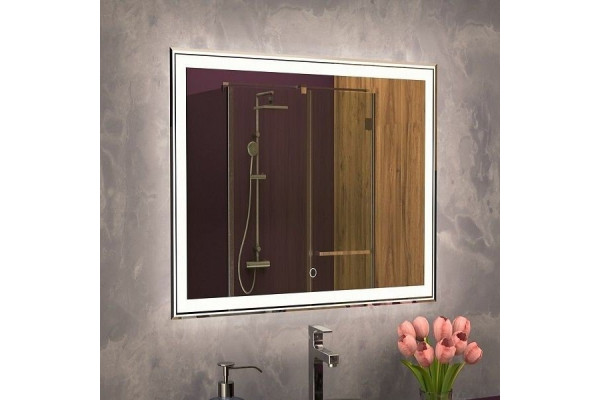 Зеркало Art&Max Zoe AM-Zoe-900-800-DS-F 90х80 прямоугольное,  в современном стиле
