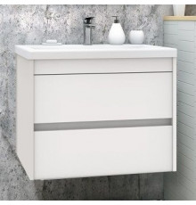 Тумба для комплекта Art&Max Family 75, подвесная, Bianco Lucido, с ящиками, глянцевая
