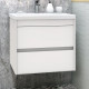 Тумба для комплекта Art&Max Family 60, подвесная, Bianco Lucido, с ящиками, глянцевая