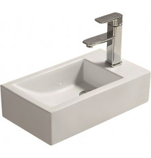 Рукомойник Art&Max AM-4849-L прямоугольная, цвет белый