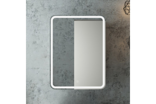 Зеркало-шкаф Art&Max Platino 60 L с подсветкой, с доводчиками