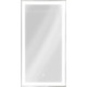 Зеркало-шкаф Art&Max Techno 35 R с подсветкой, черное, с доводчиками