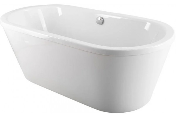 Акриловая ванна Art&Max AM-FORLI-1700-800 170x80 овальная, отдельностоящая