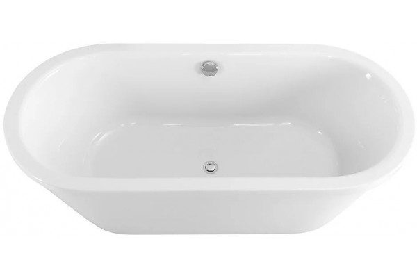Акриловая ванна Art&Max AM-FORLI-1700-800 170x80 овальная, отдельностоящая