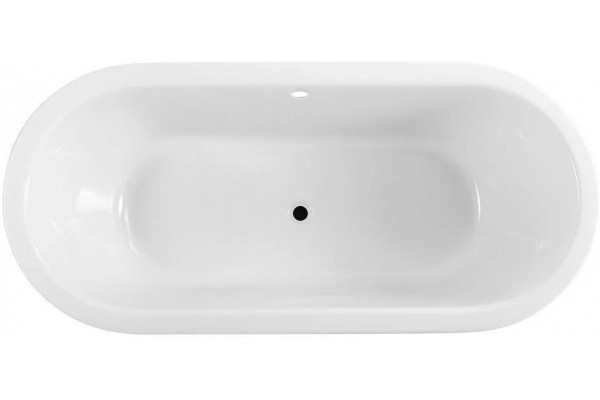 Акриловая ванна Art&Max AM-FORLI-1700-800 170x80 овальная, отдельностоящая