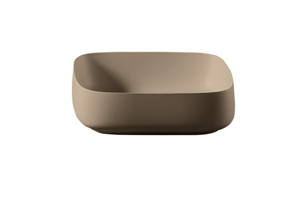 Artceram COGNAC Раковина накладная Quadro 55x35 см цвет: tortora COL008 40 00
