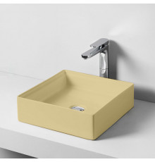 Artceram SCALINO Раковина накладная 38x38 см цвет: giallo zinco