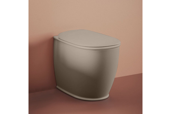 Artceram ATELIER Унитаз напольный 52х37хh42см безободковый слив универсальный с крепежом цвет: matera ATV002 41 00