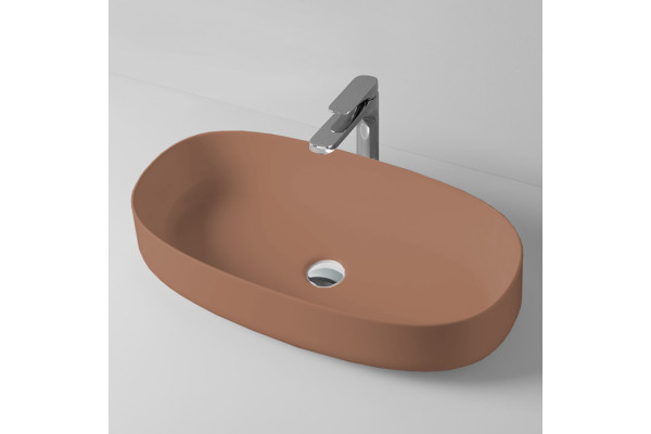 Artceram COGNAC Раковина настольная 68x35 см цвет tortora COL005 40 00