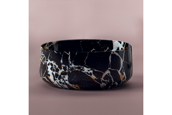 Artceram COGNAC Раковина настольная Ø 42 см цвет portoro gold COL001 48 00