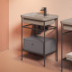 Artceram FUORI SCALA Раковина встраиваемая 60х45см c 1 отв под смеситель без перелива цвет: matera TFL034 41 00