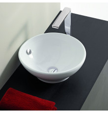 Artceram WASHBASINS FUORI 1  Раковина накладная 43х43 см без отв под смеситель цвет белый.