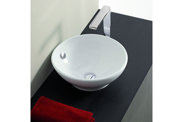 Artceram WASHBASINS FUORI 1  Раковина накладная 43х43 см без отв под смеситель цвет белый. TFL002 01 00