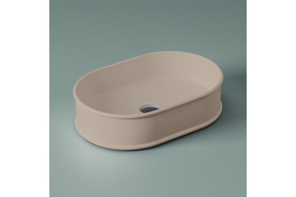 Artceram ATELIER Раковина накладная 60x40хh15см без отв под смеситель без перелива цвет: matera ATL002 41 00